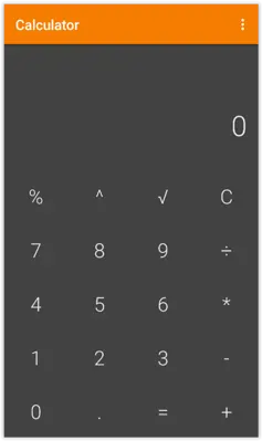 Simple Calculator android App screenshot 3